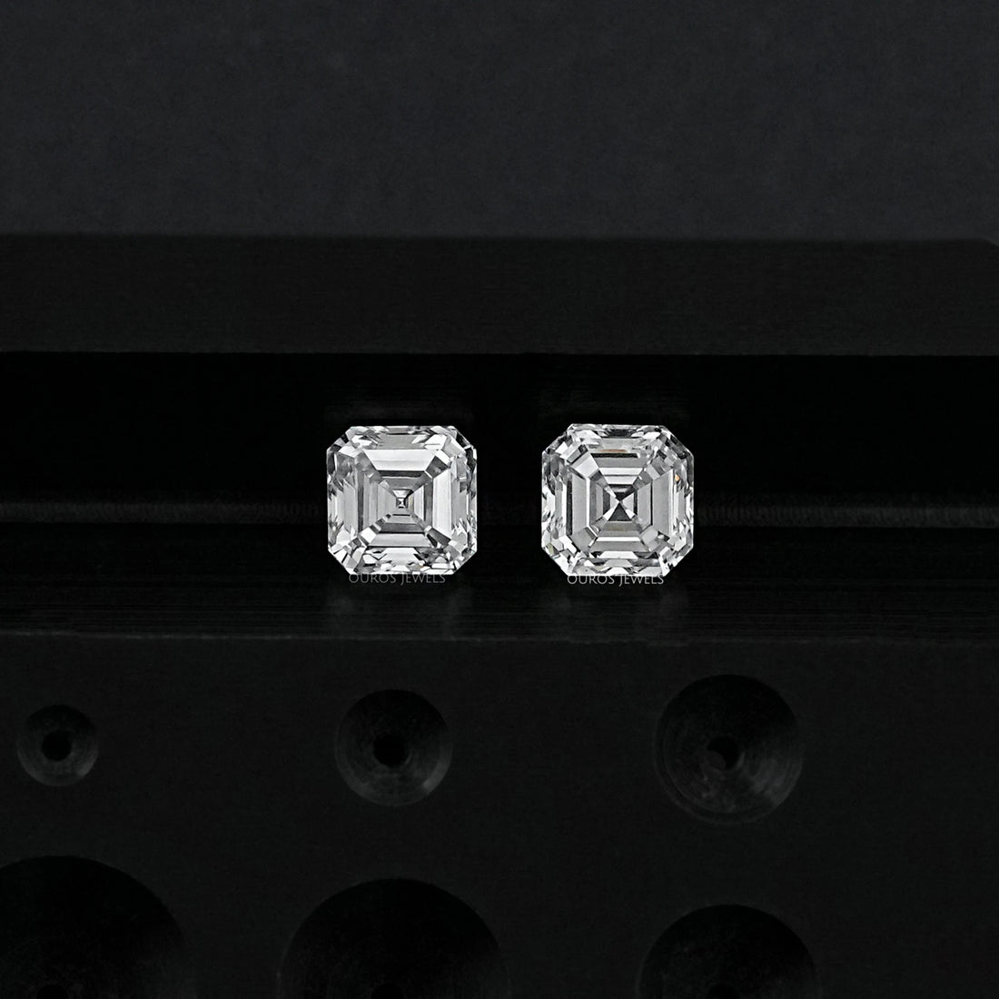 Asscher Cut Loose Lab Diamond Pair Loose