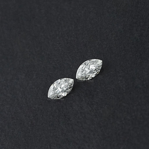 Old Mine Marquise Lab Diamond Matching Pair Loose