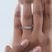Radiant Cut Lab Grown Diamond Eternity Anniversary Band Ring