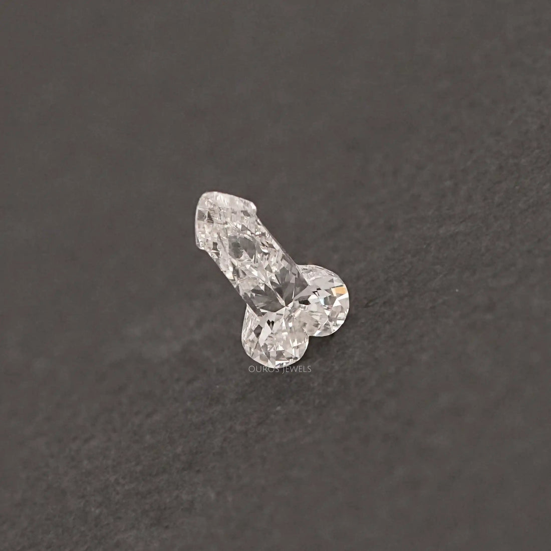 Penis Shaped Lab Grown Diamond Ouros Jewels Penis Shaped Lab Grown Diamond Ouros Jewels