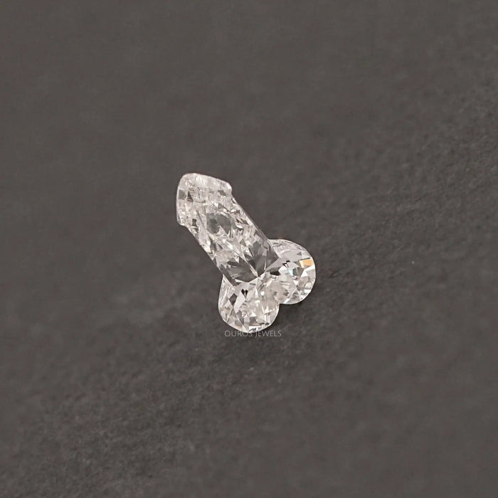 Penis Shape Lab Grown Diamond Loose