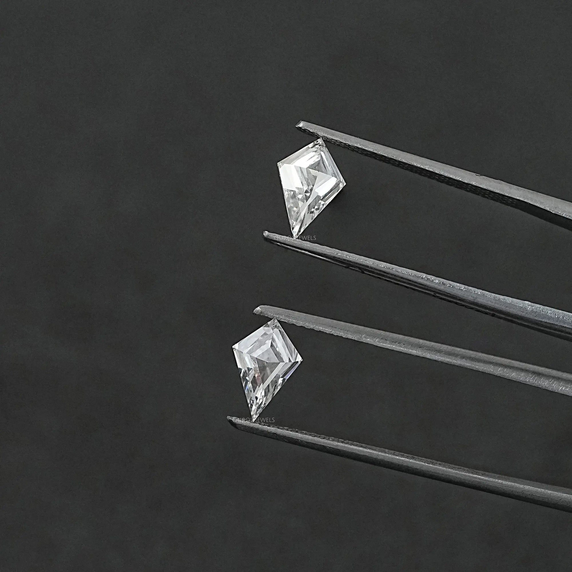Kite Cut Lab Grown Diamond Matching Pair Loose