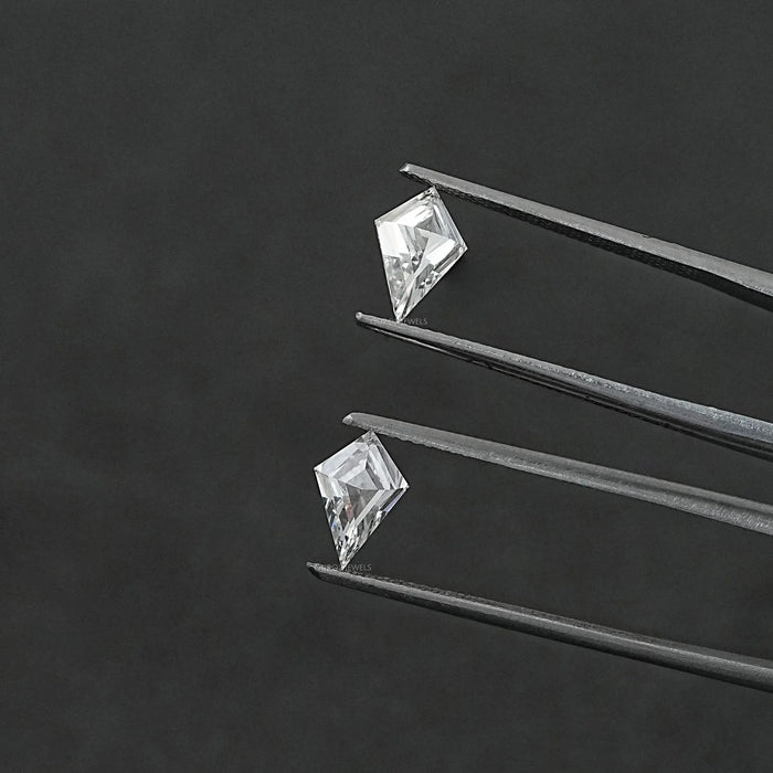 Kite Cut Lab Grown Diamond Matching Pair Loose