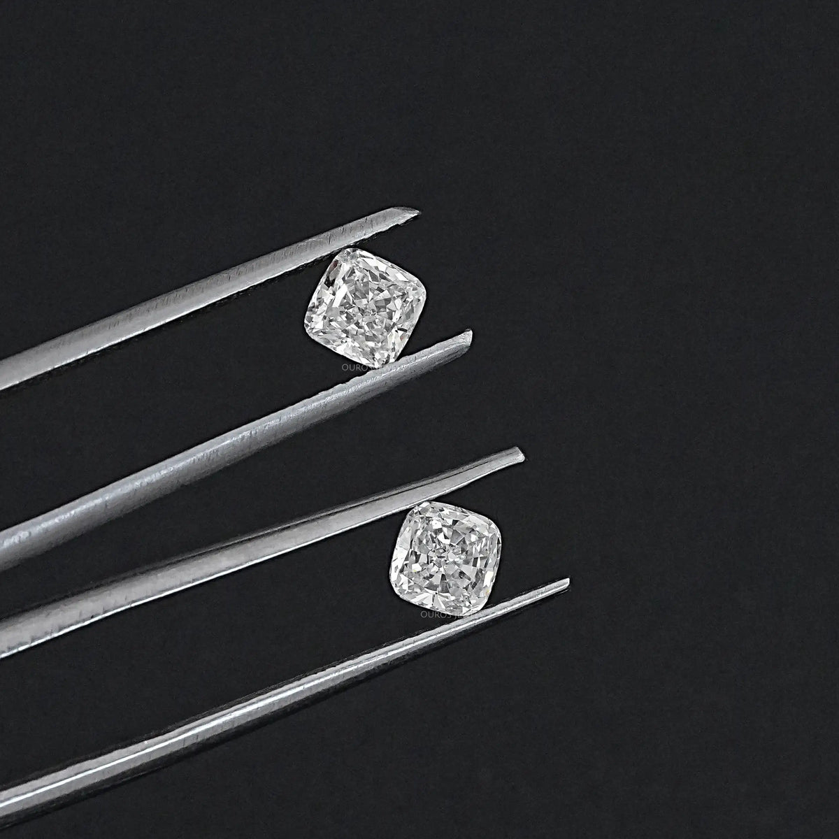 Cushion Cut Lab Diamond Matching Pair Loose
