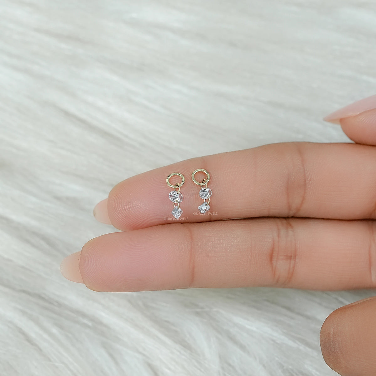 Lab Grown Diamond Drill Charm