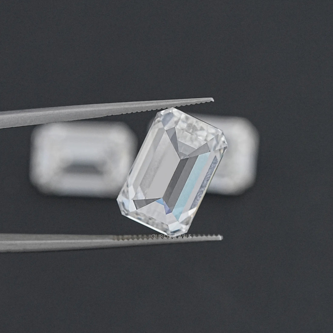 Certified Emerald Cut Lab Grown Diamond Loose