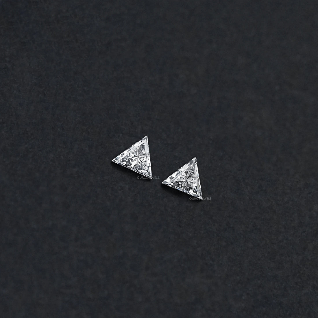 Triangle Cut Lab Grown Diamond Loose Pair Loose