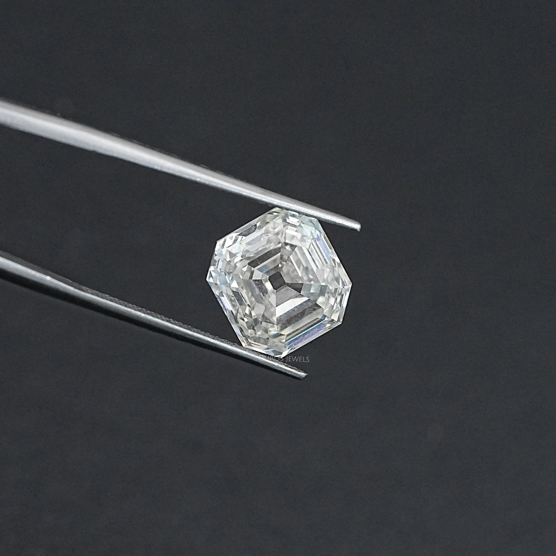 Old Mine Asscher Lab Grown Loose Diamond - 6.90 Carat