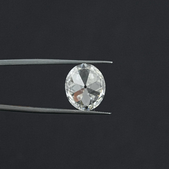 9.13 CT Old Mine Oval Cut Lab Grown Diamond Loose