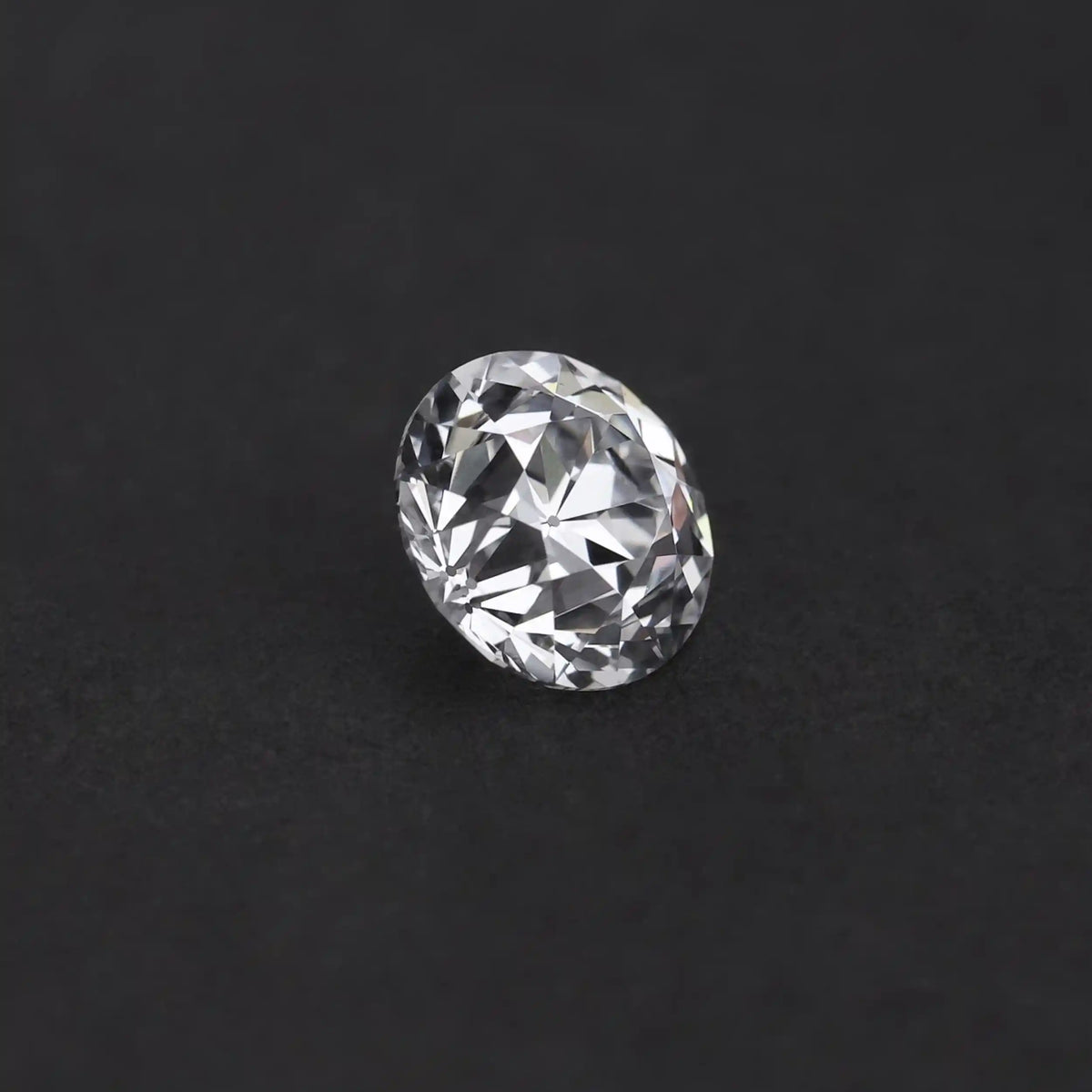 Higher Crown Old European Round Cut Lab Grown Diamond