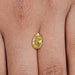 Yellow Pear Cut Lab Grown Diamond