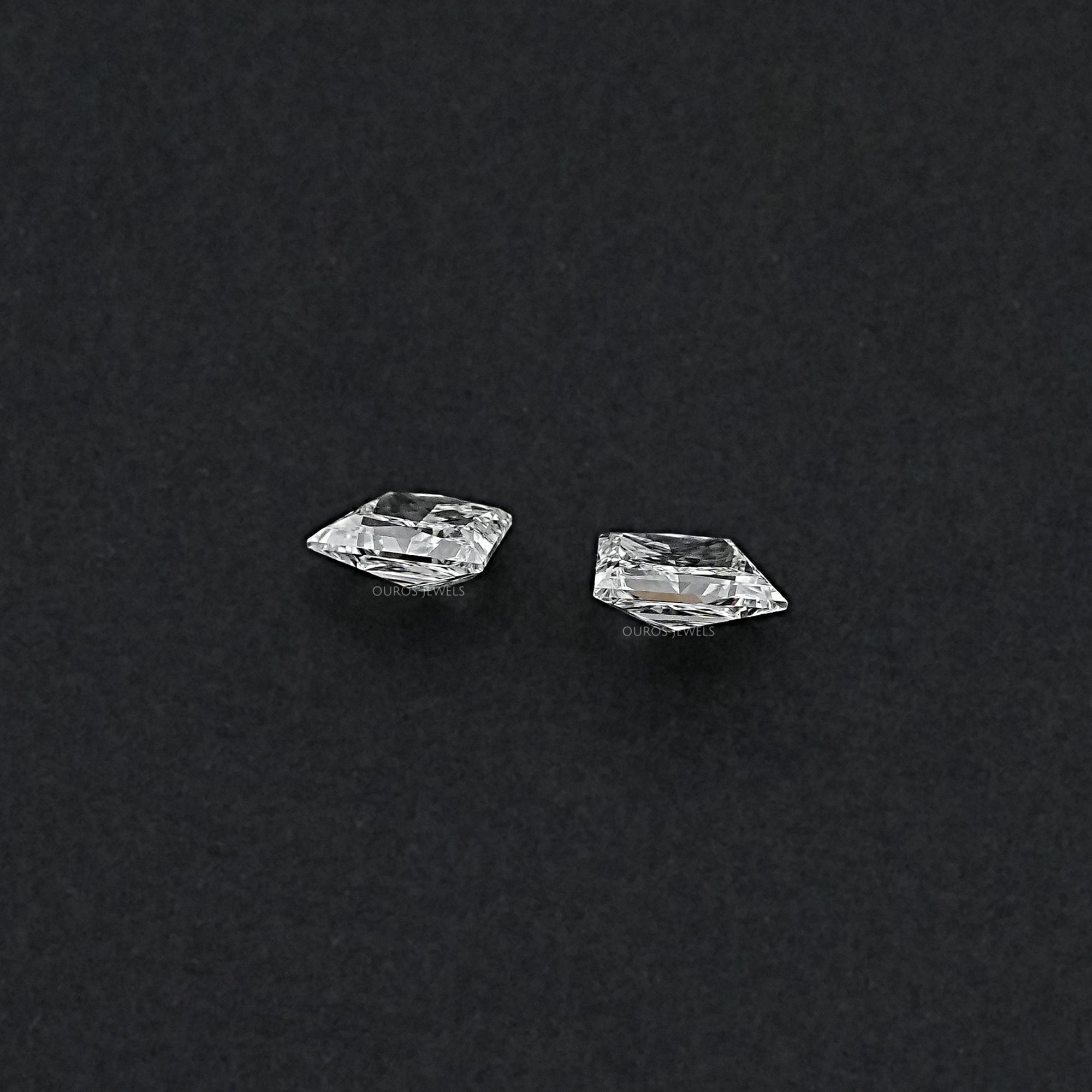 Trapezoid Lab Grown Diamond Matching Pair Loose