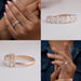[Collage of Lab Diamond Eternity Band]-[Ouros Jewels]