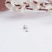 [Side View of Flower Diamond Jacket Earrings]-[Ouros Jewels]