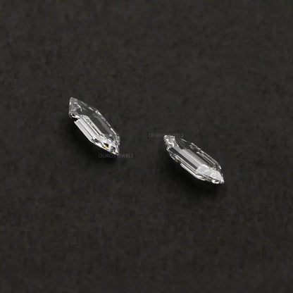Boat Cut Lab Grown Diamond Loose Pair Loose