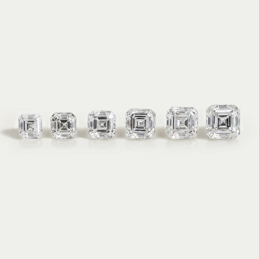 Asscher Cut Lab Grown Diamond