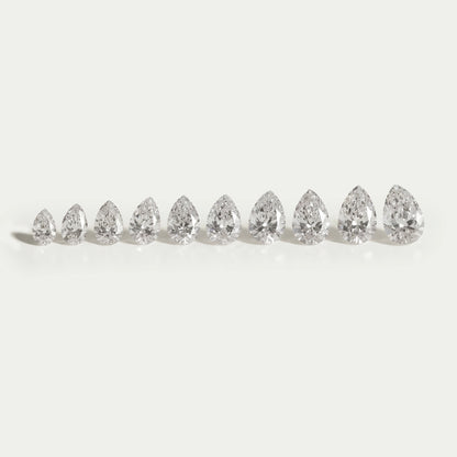 Pear Cut Lab Grown Diamond Loose Loose