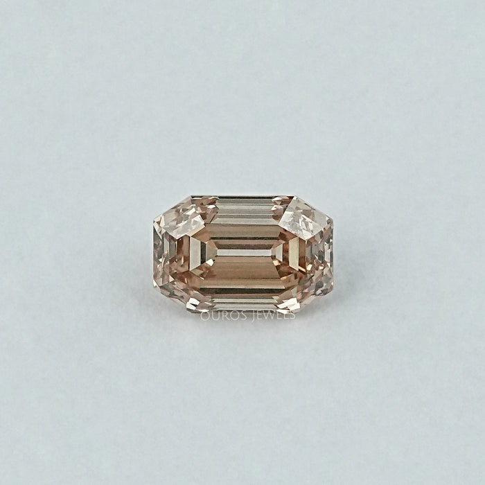 Champagne Old Mine Emerald Lab Diamond Loose Loose