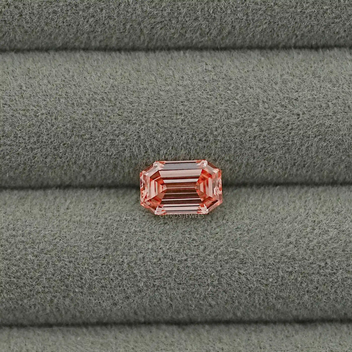 Light Pink Old Mine Emerald Lab Grown Diamond Loose