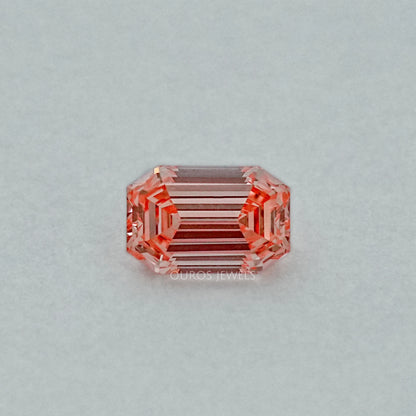 Light Pink Old Mine Emerald Lab Grown Diamond Loose