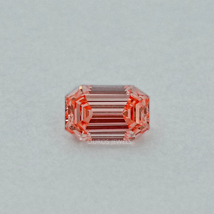 Light Pink Old Mine Emerald Lab Grown Diamond Loose