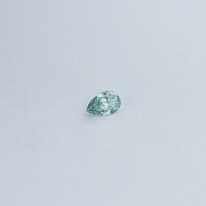 1.07 CT Light Blue Pear Loose Diamond Loose