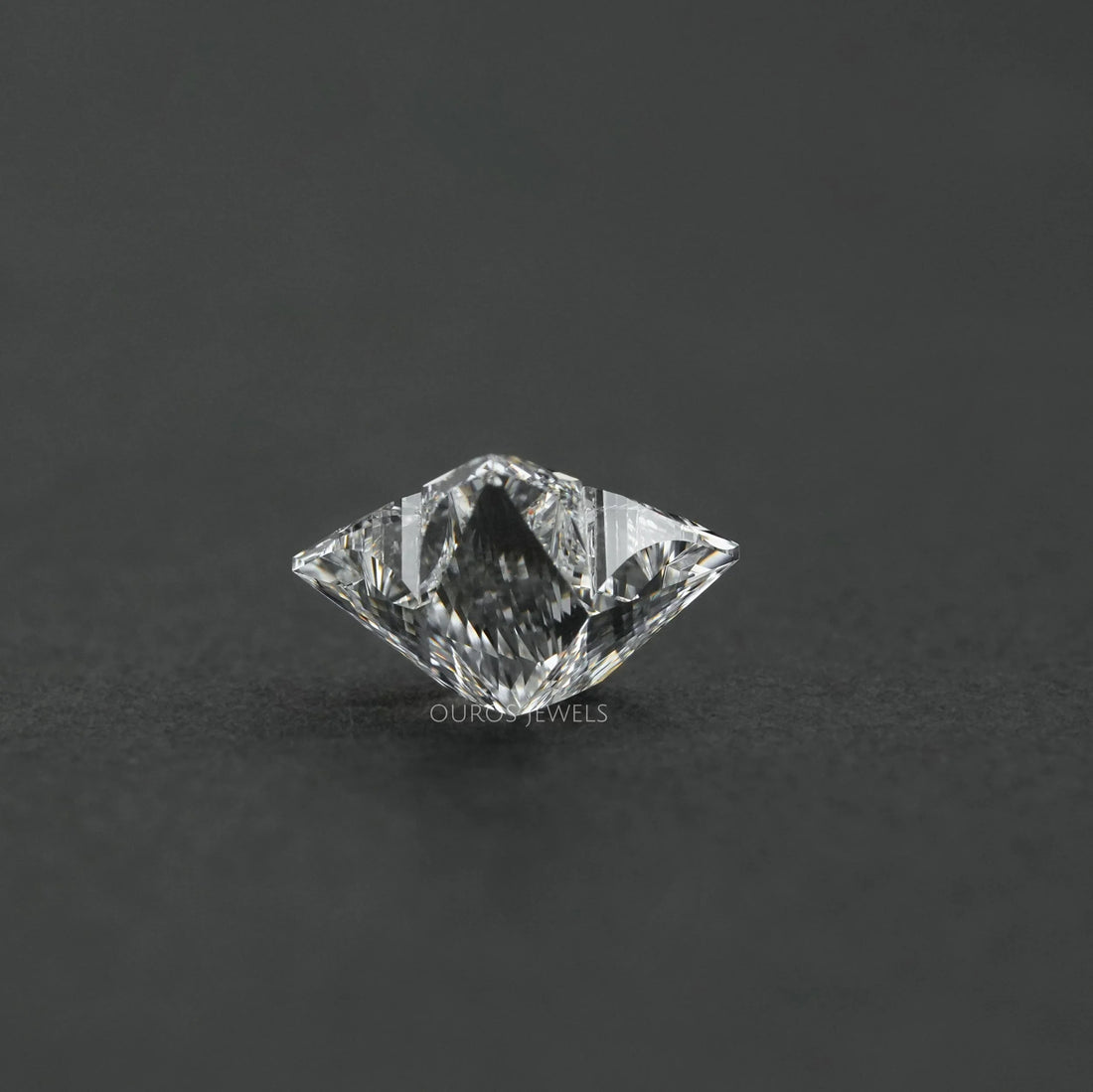 Antique Lily Cut Lab Grown Loose Diamond Loose