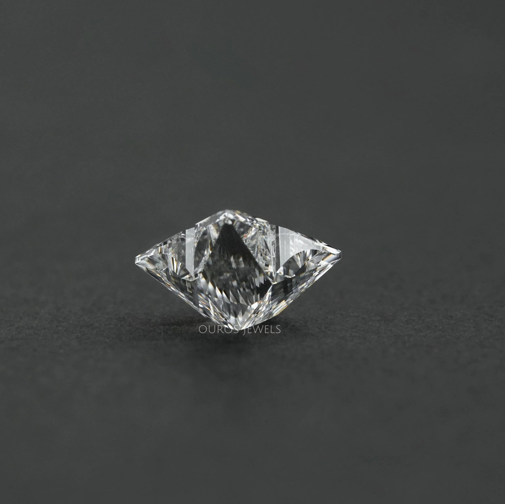 Antique Lily Cut Lab Grown Loose Diamond Loose