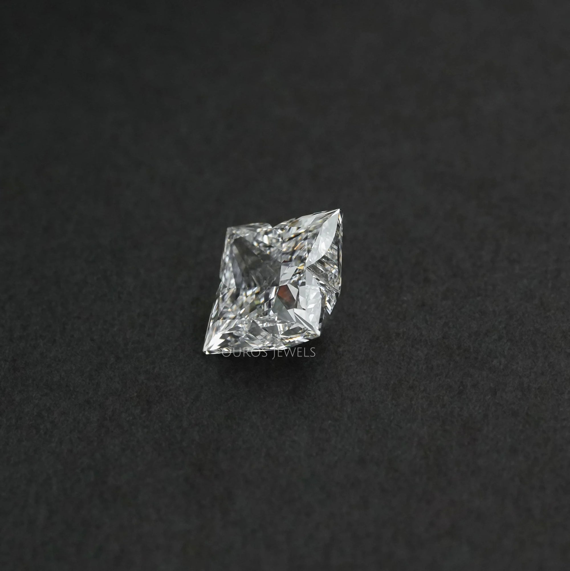 Antique Lily Cut Lab Grown Loose Diamond Loose