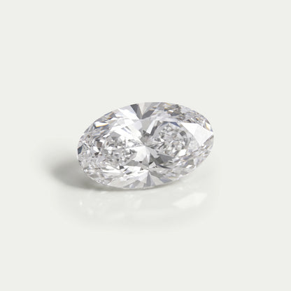 1.00 Carat Long Oval Lab Grown Diamond