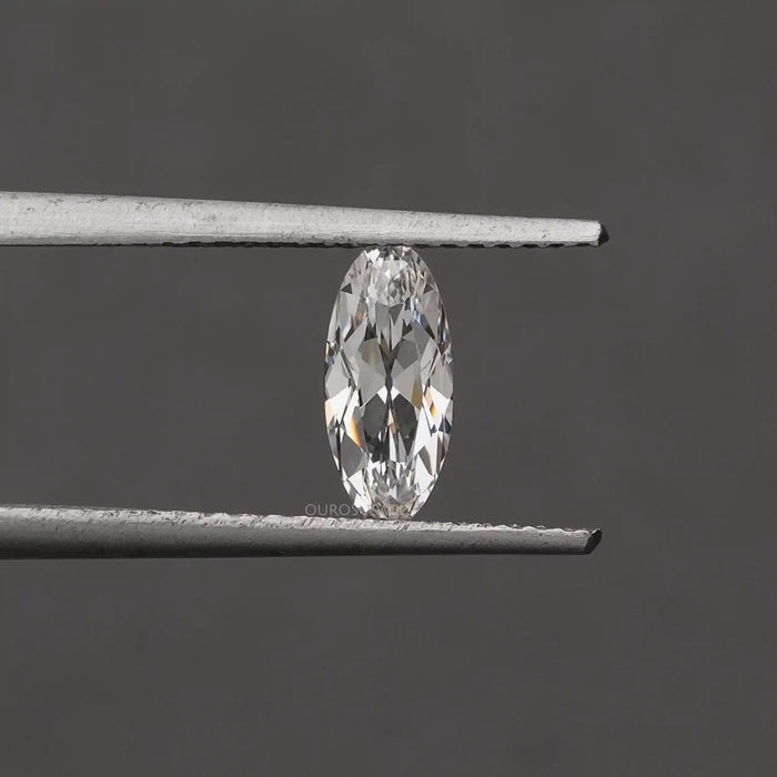 Antique Moval Cut Lab Grown Diamond
