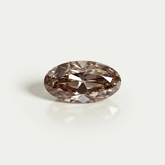 Old Mine Moval Lab Champagne Loose Diamond Loose