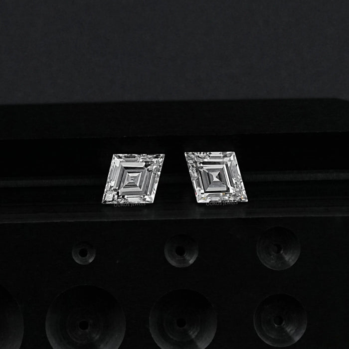 Lozenge Cut Lab Grown Pair Diamond Loose