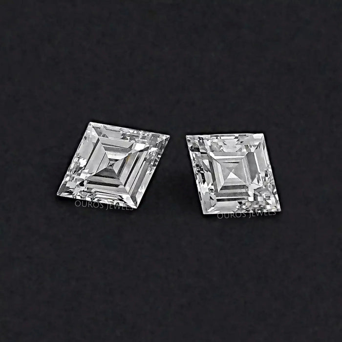 Lozenge Cut Lab Grown Pair Diamond Loose
