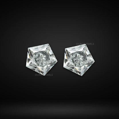 Antique Shape Pentagon Diamond Pair Loose