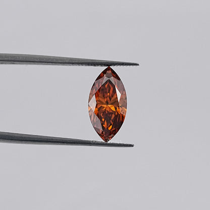 2.80 Carat Champagne Marquise Diamond Loose Loose