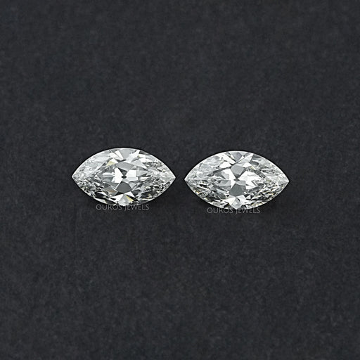 Old Mine Marquise Lab Diamond Matching Pair Loose