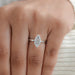 Marquise Cut Diamond Solitaire Engagement Ring Rings