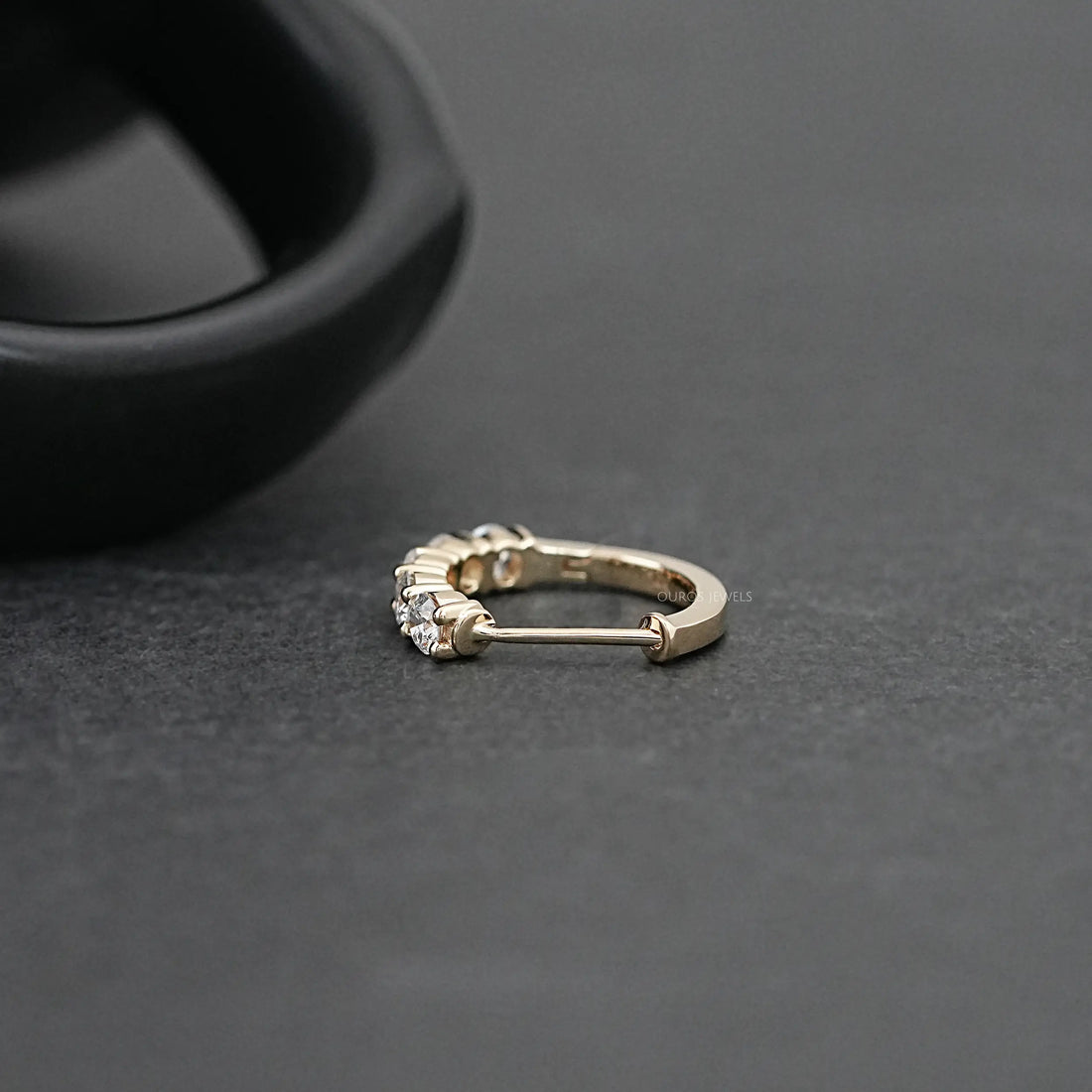 Huggie Hoop Diamond Earrings For Men Earring