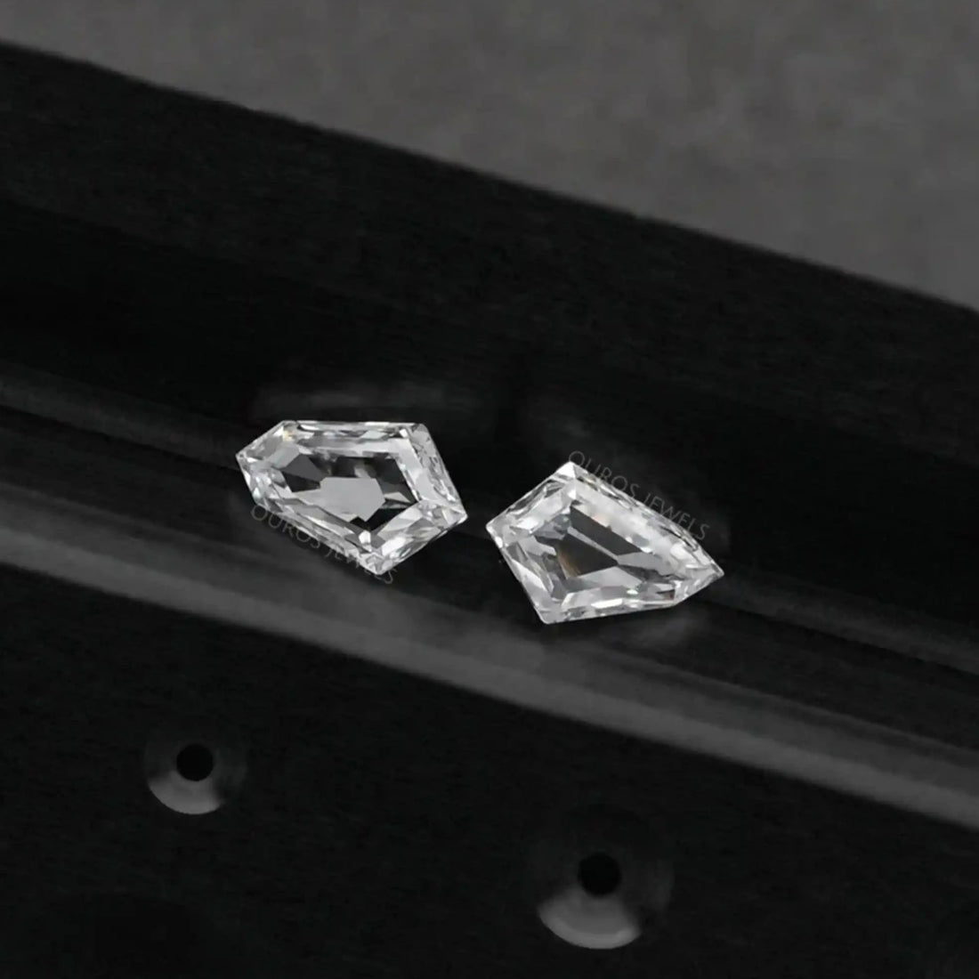 Modified Arrow Cut Lab Grown Diamond Pair Loose