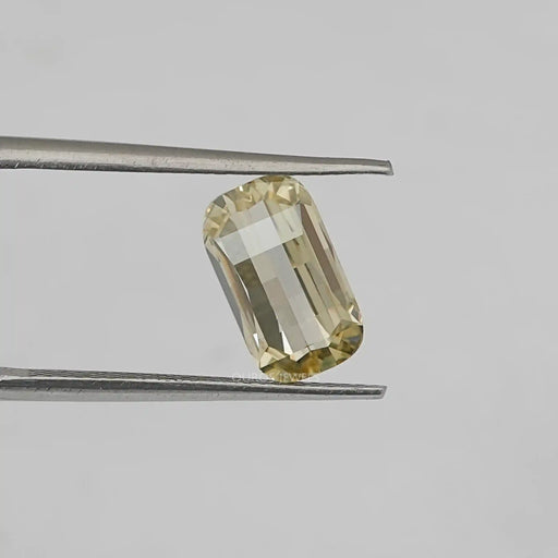 Yellow Lab Diamond in a Tweezer