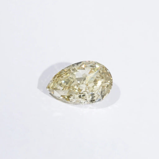 Modified Pear Cut Fancy Intense Diamond 