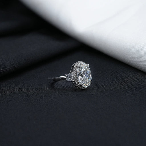 Molly Sims Oval Three Stone Ring - 96th Annual Academy Awards