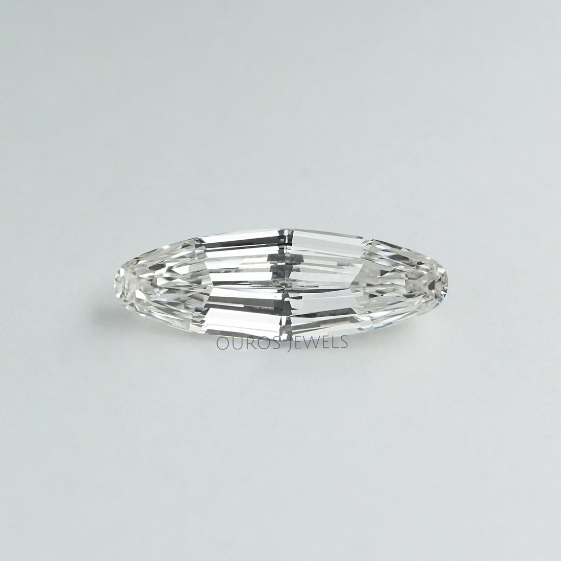 2.83 Carat Long Oval Cut Lab Diamond Loose