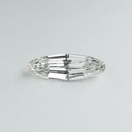 2.83 Carat Long Oval Cut Lab Diamond Loose