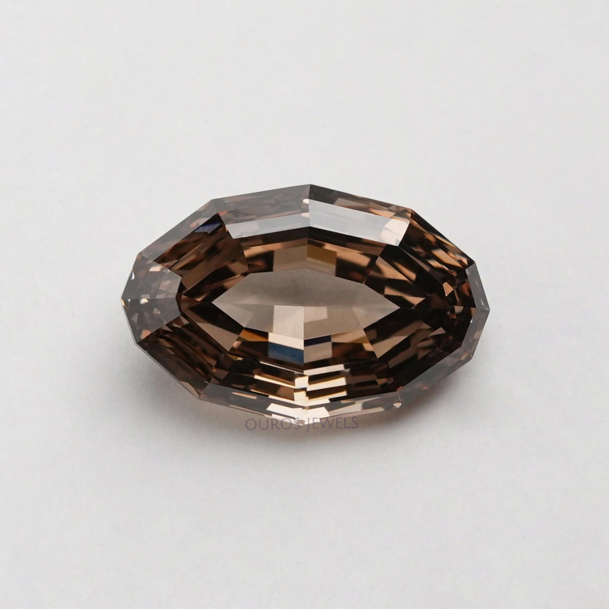 5.25 Carat Step Cut Oval Lab Grown Diamond Loose
