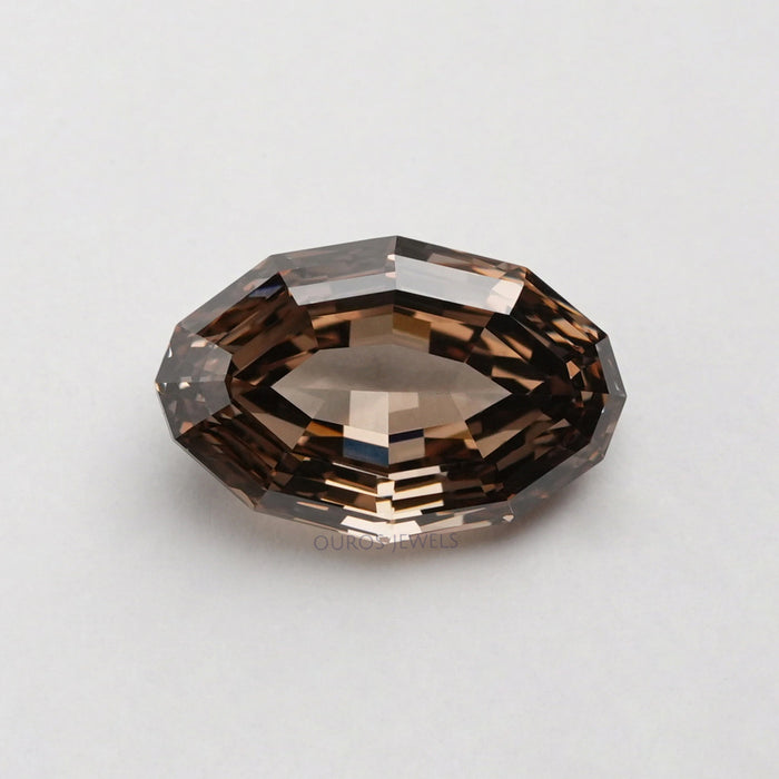 5.25 Carat Step Cut Oval Lab Grown Diamond Loose