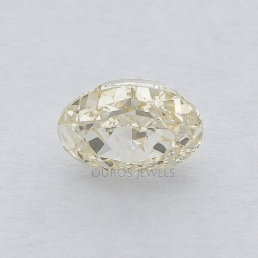 Fancy Yellow Oval Cut Lab Grown Diamond