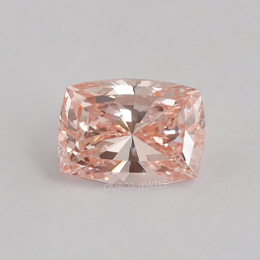 5.40 Carat Modified Pink Cushion Cut Lab Diamond Loose