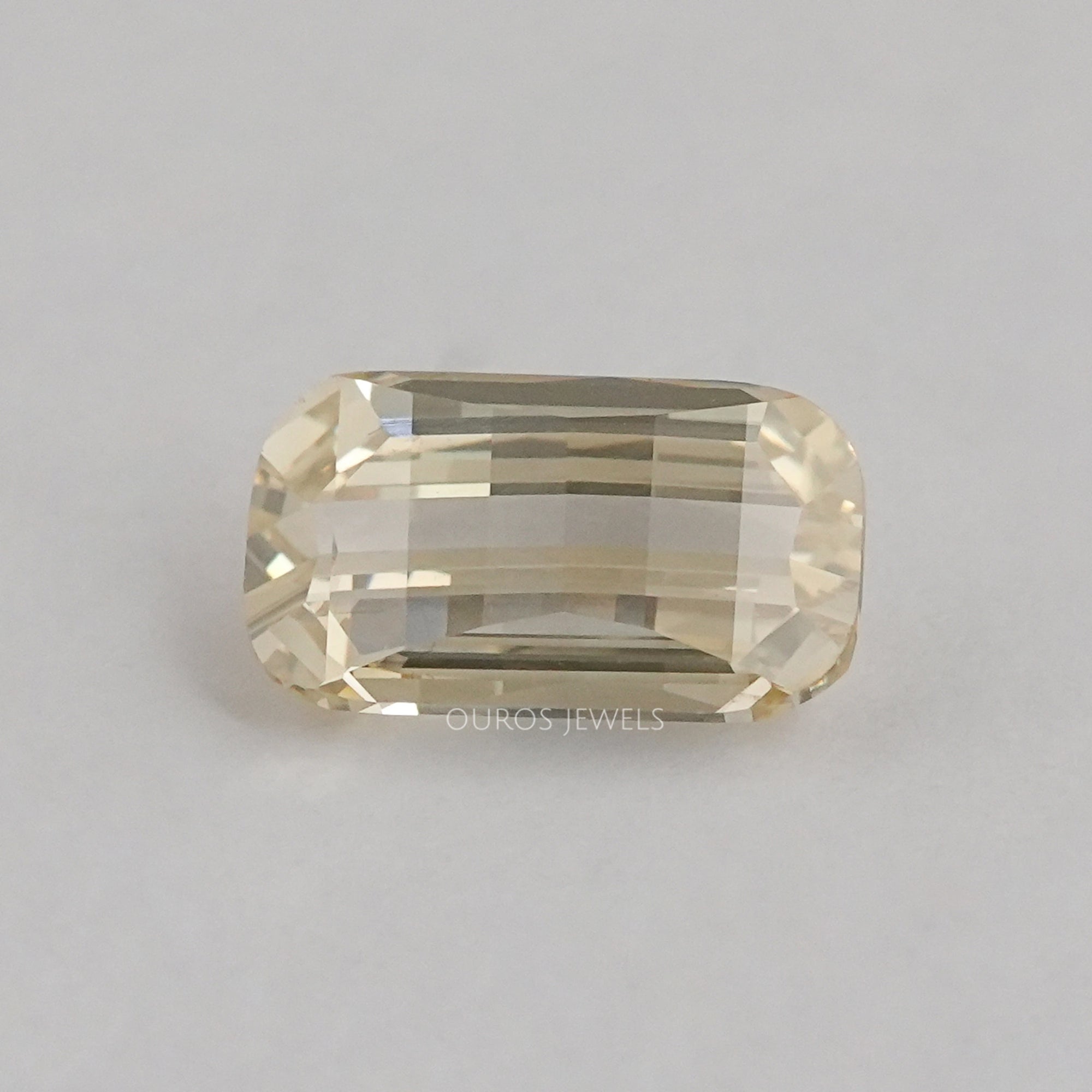 Yellow Modified Cut Lab Grown Diamond Loose